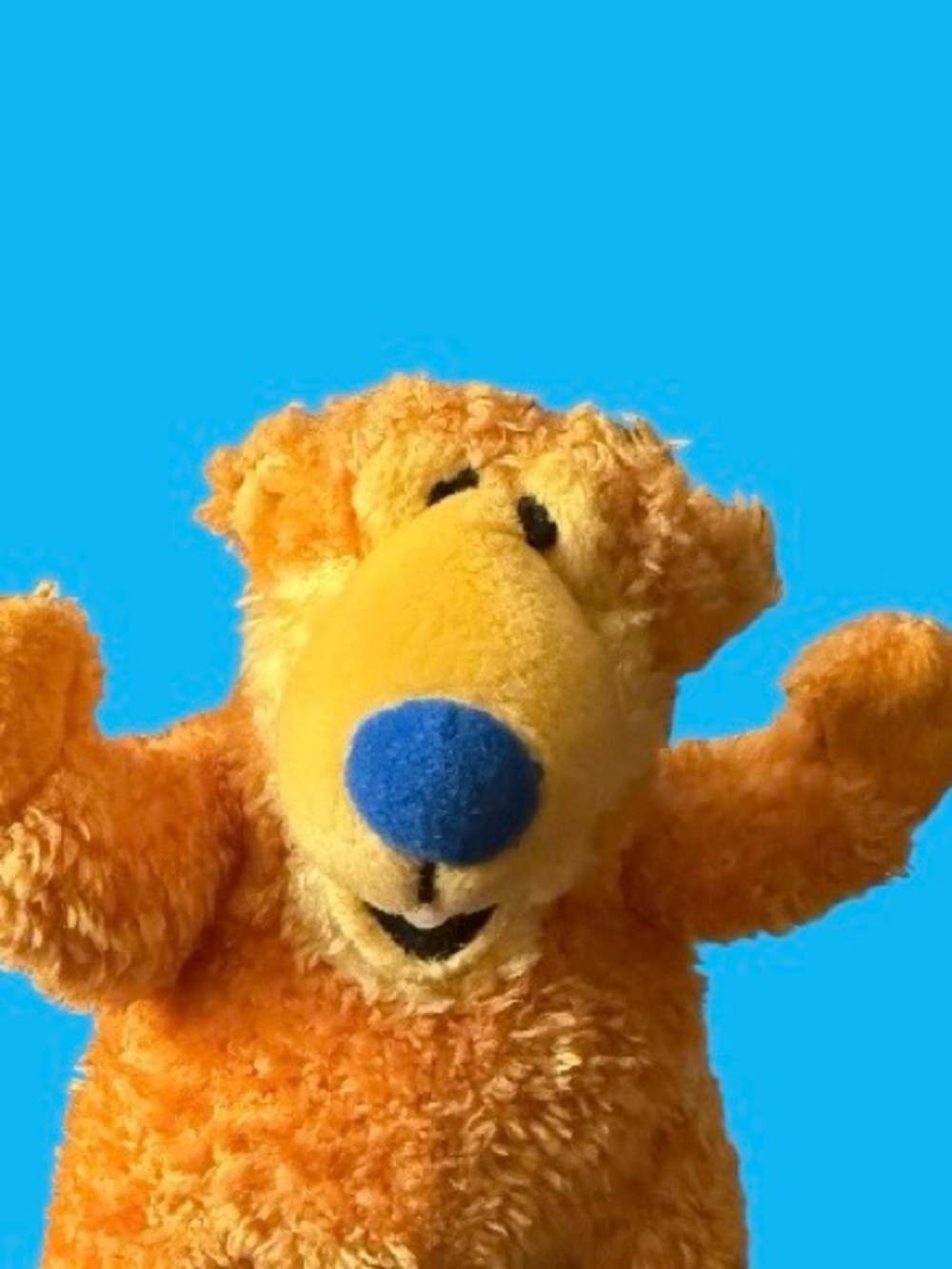 Vintage~Disney Bear In The Big Blue House~Jim Henson Mattel Applause 1999~ Plush - Picture 8 of 16